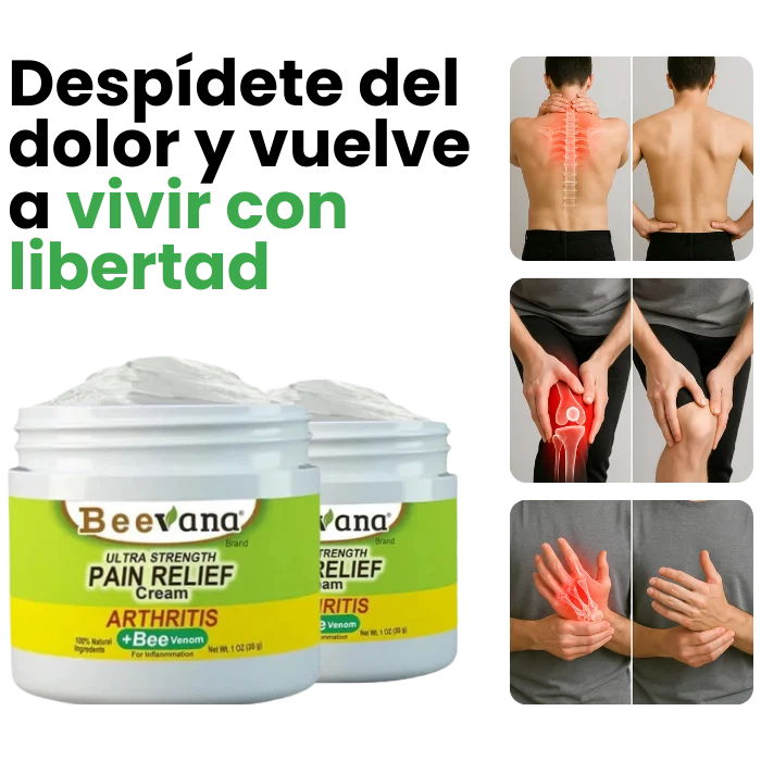 Beevana crema dolores y articulaciones